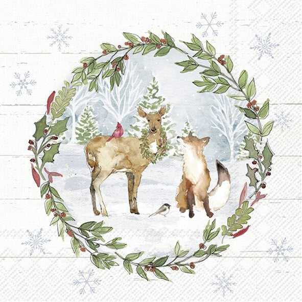 Winter & Holiday Luncheon Napkins