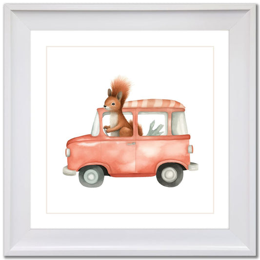 Critters On The Go 3 Squirrel Artwork