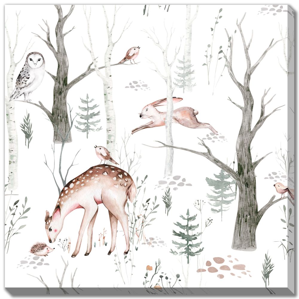 Deer Woods Artwork