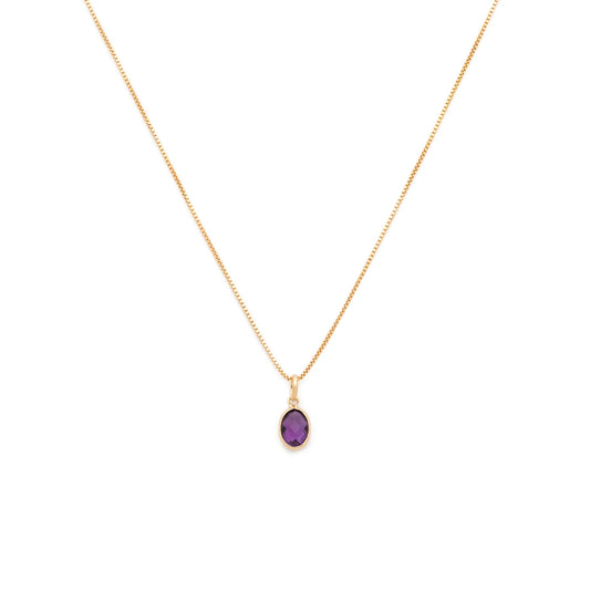 Evelyn Necklace Amethyst
