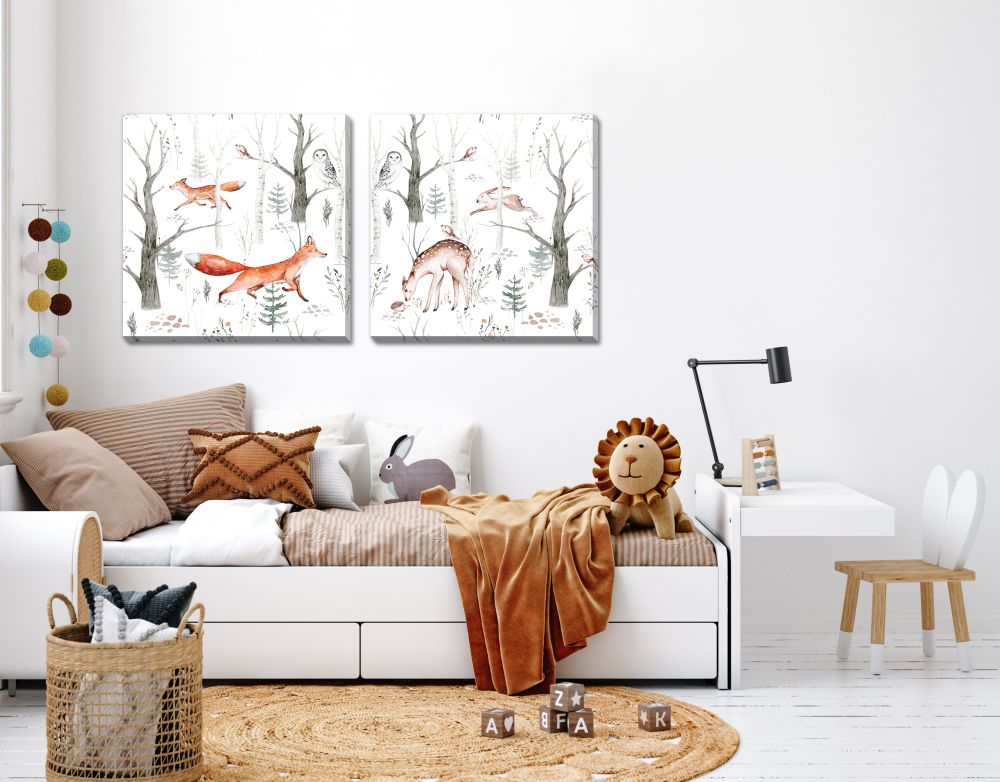 Deer Woods Artwork