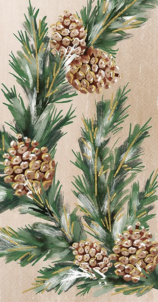Winter & Holiday Guest or Buffet Napkin