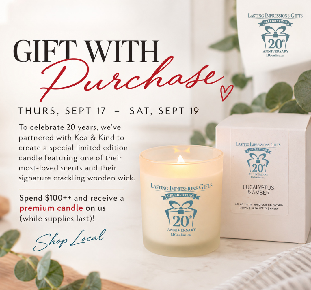 20th Anniversary Candle