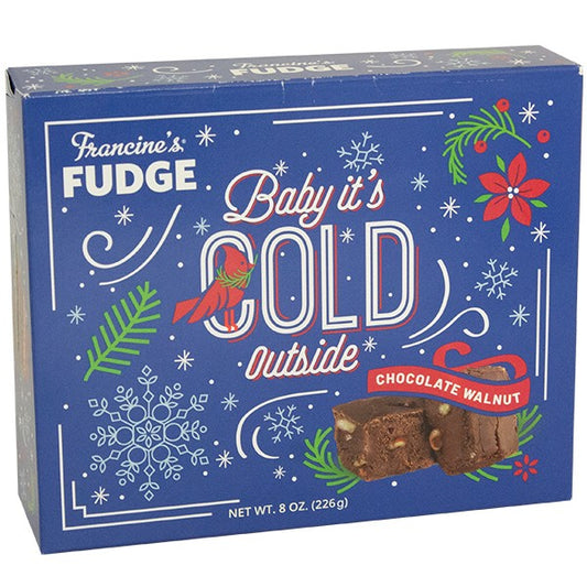 Holiday Chocolate with Walnut Fudge