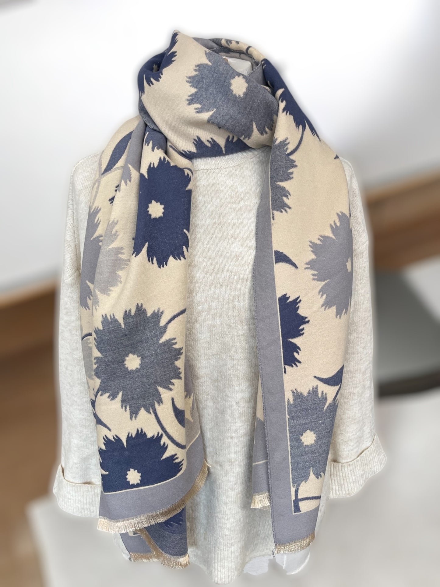 Flowery Scarf