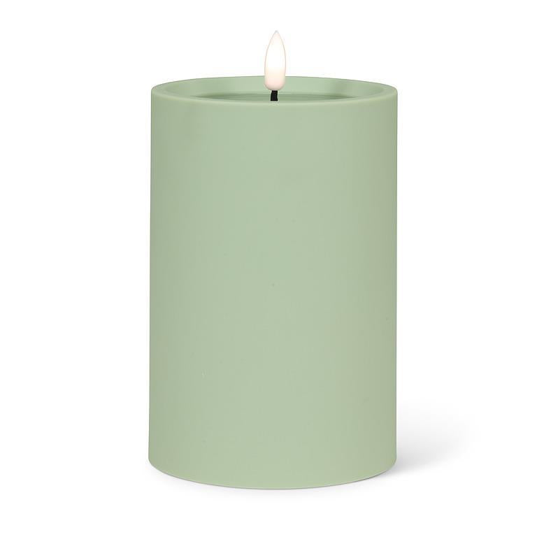 Indoor/Outdoor LED Candle  Green