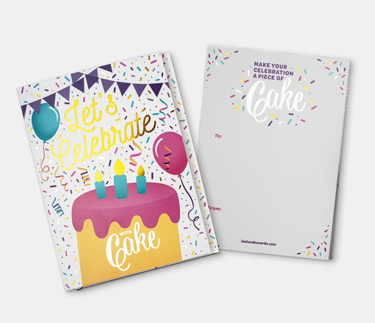 Let's Celebrate Card & Cake