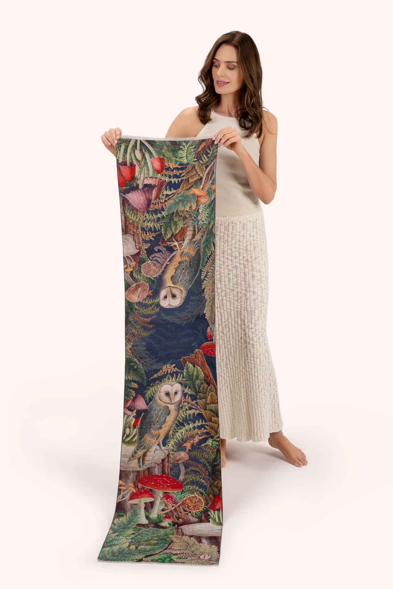 Lux Scarf Wild Woodland Owl