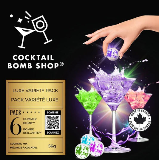 Luxe Variety Cocktail Bomb 6 Pack