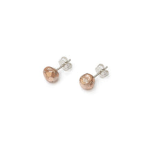 Melt 01 Copper Stud Earrings