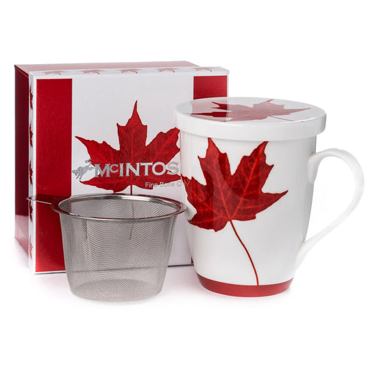 Memories of Canada 'Tea Mug w/ Infuser & Lid