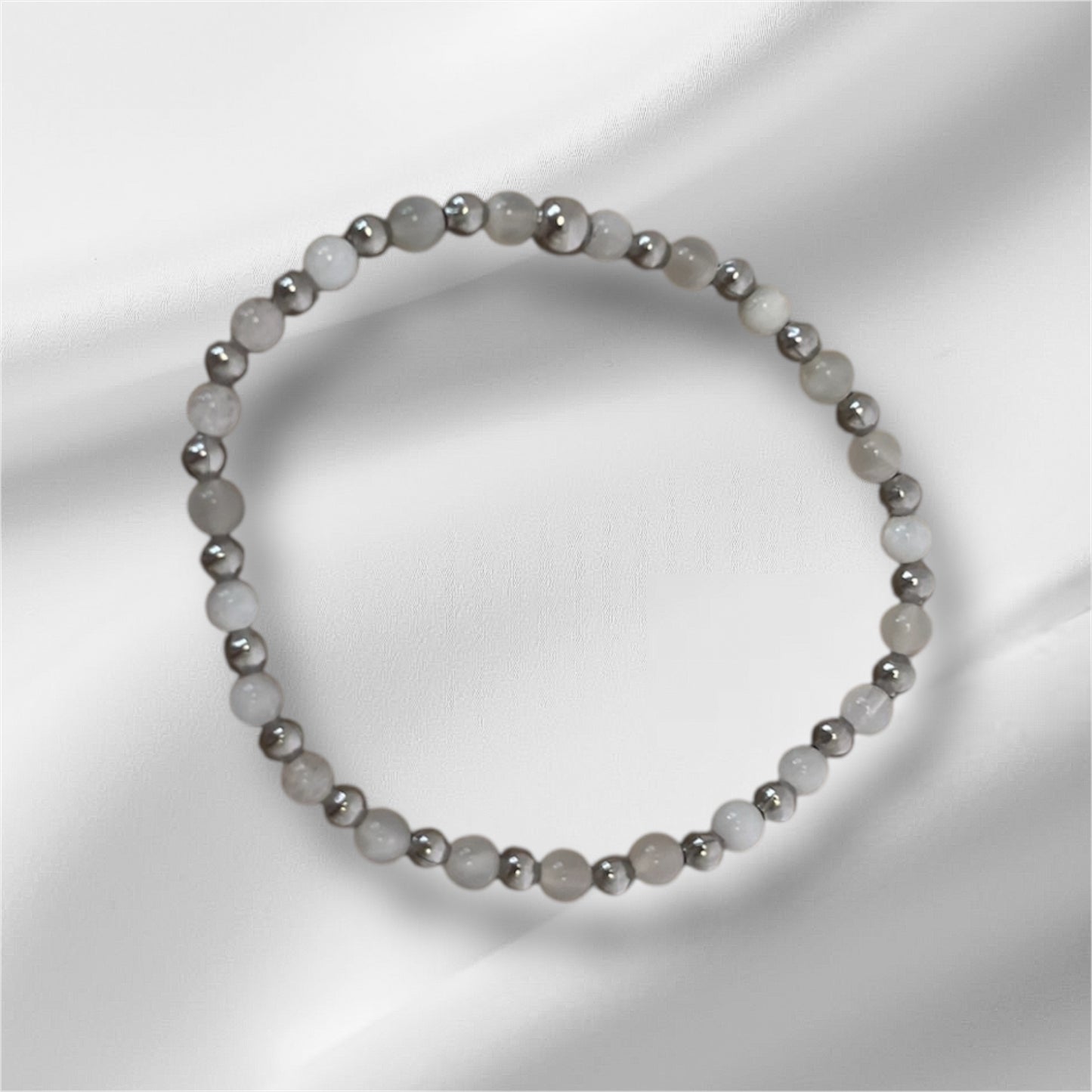 Beaded Bracelet 4mm  - Made in Canada