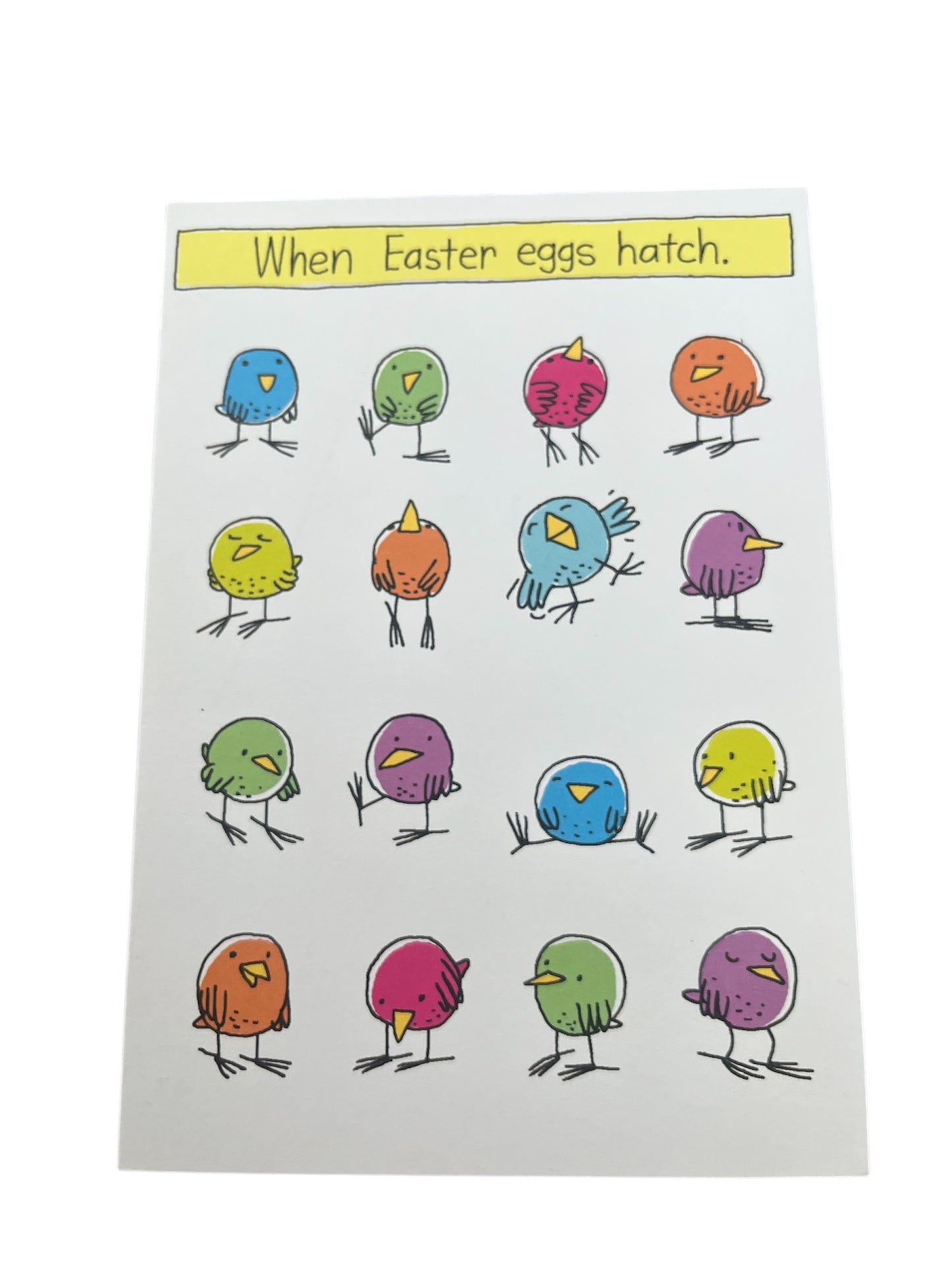 When Eggs Hatch Easter Card