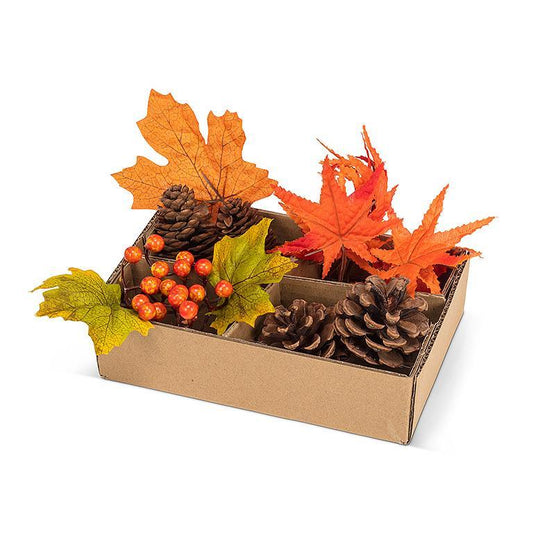 Pinecone & Berries with Leaves Boxed