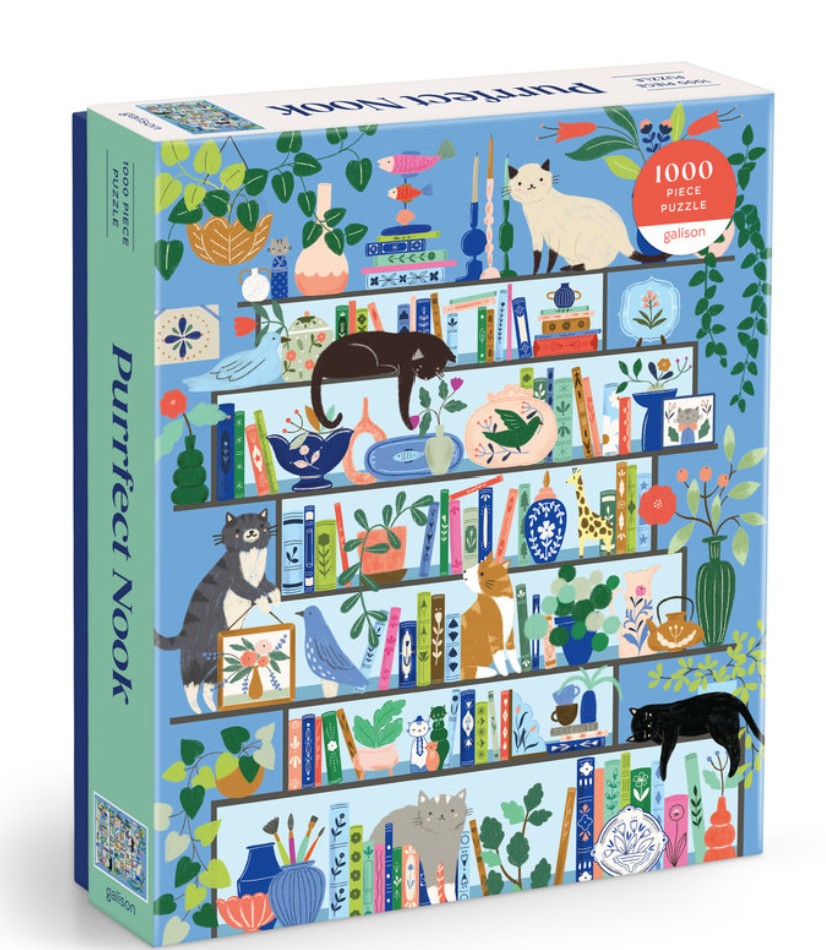 Purrfect Nook 1000 Piece Puzzle