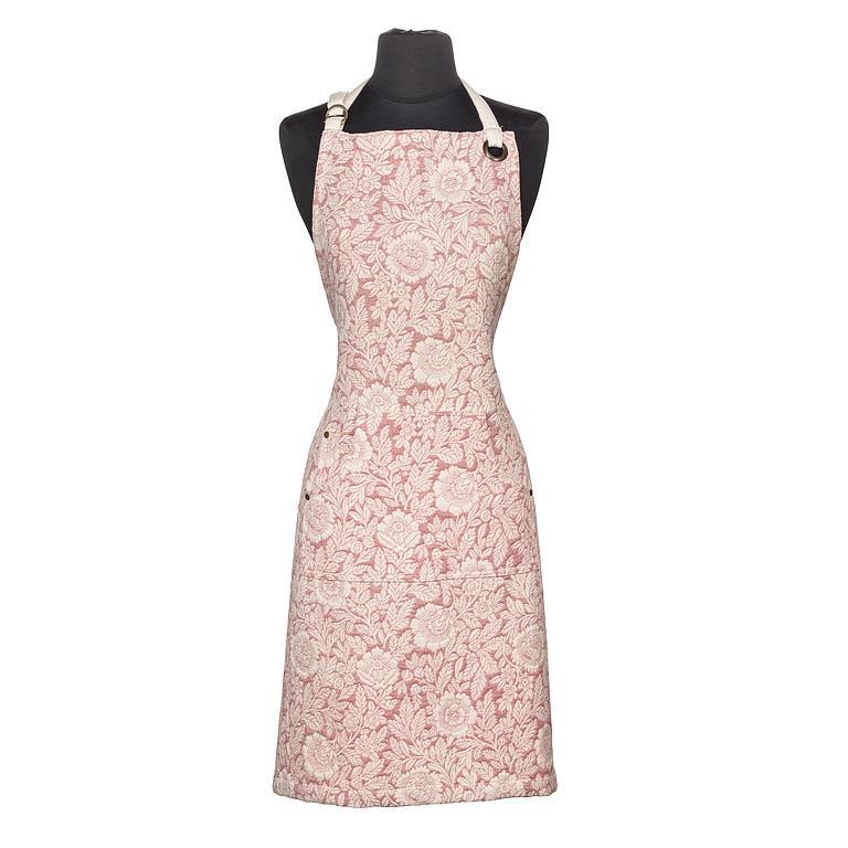 Pink Rose Jacquard Apron