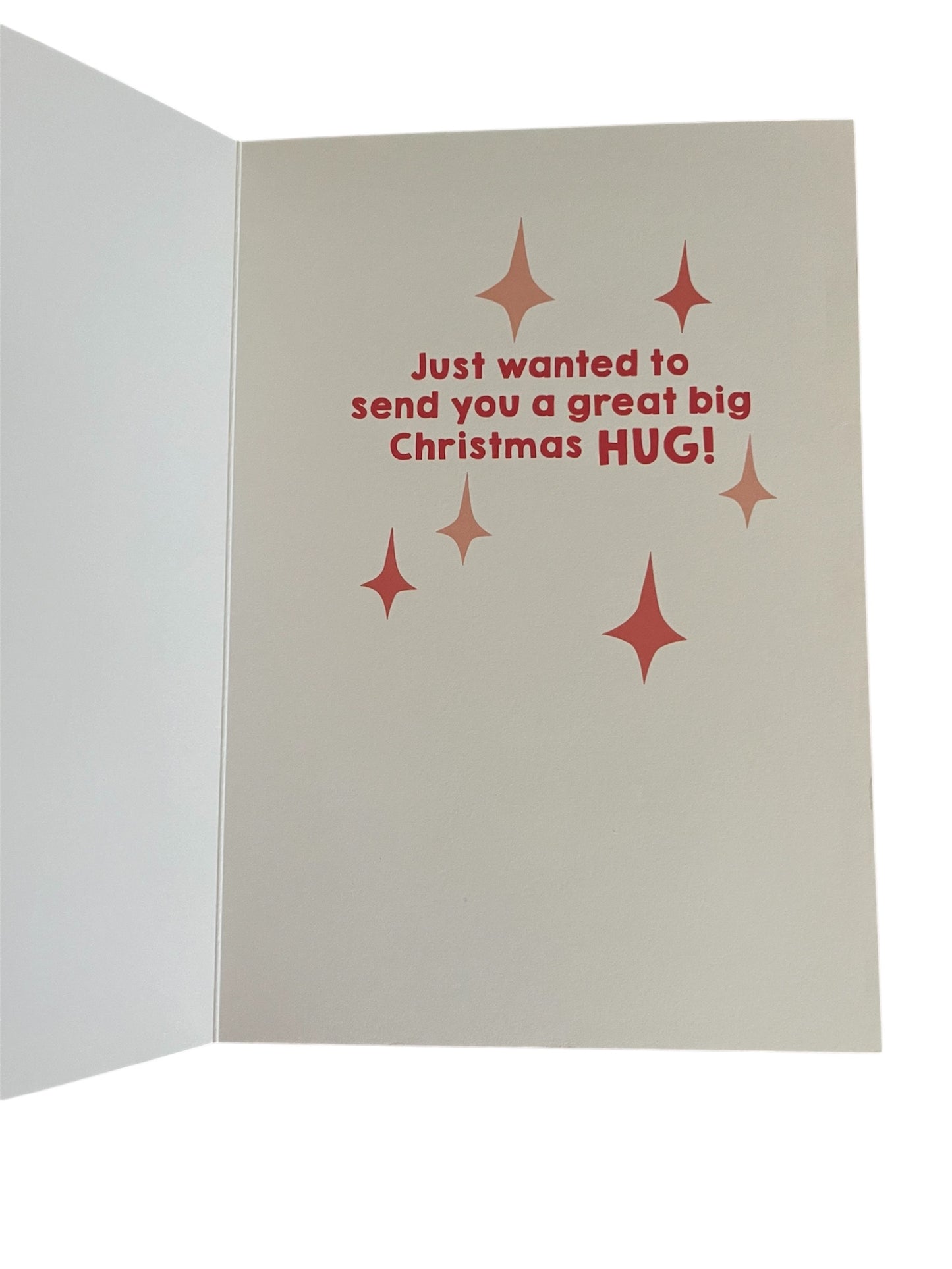 Hug Holiday Greeting Card