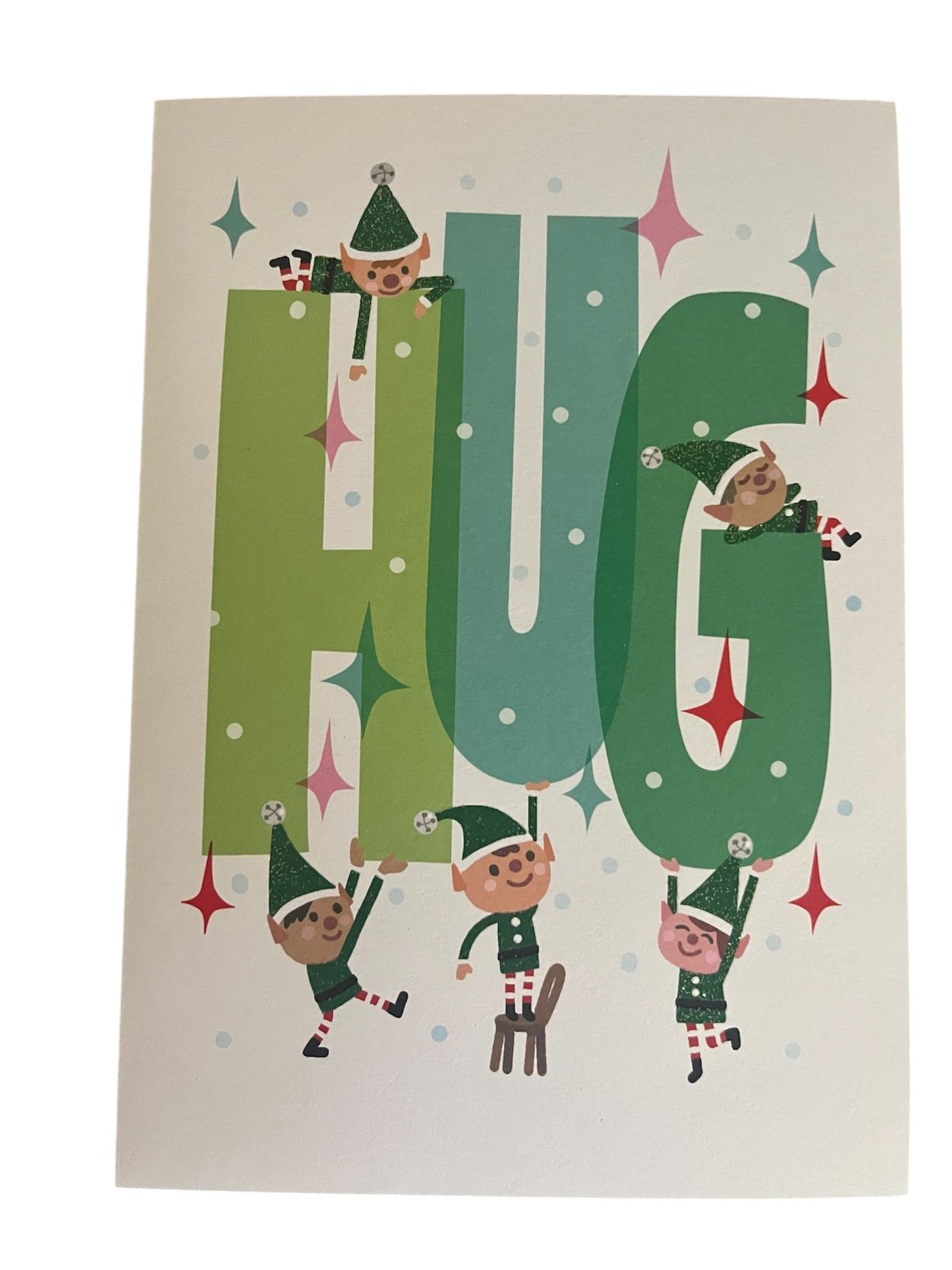 Hug Holiday Greeting Card