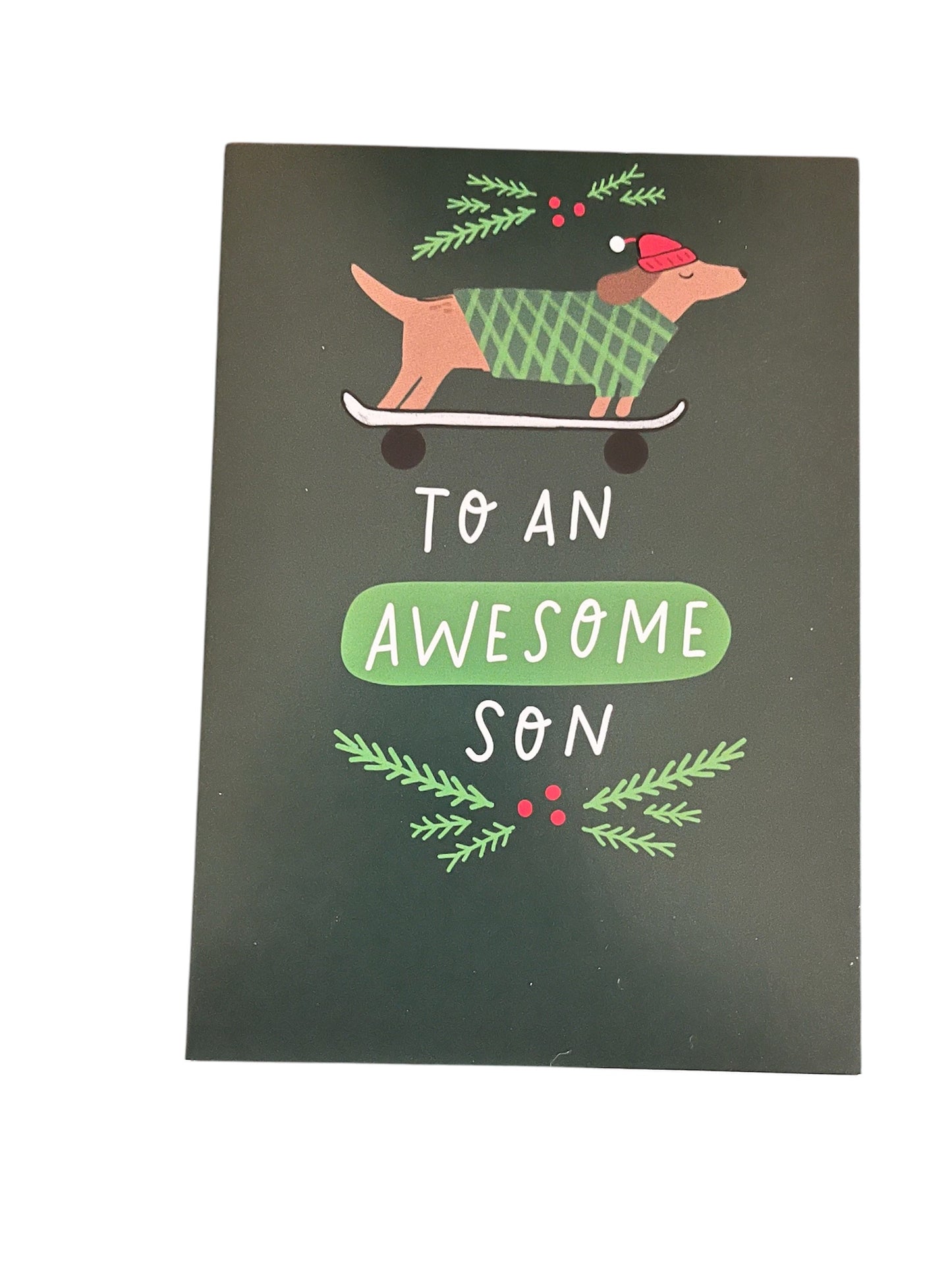 Awesome Son Holiday Card