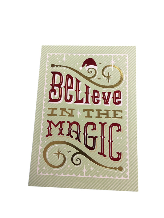 Believe in the Magic Holiday Card
