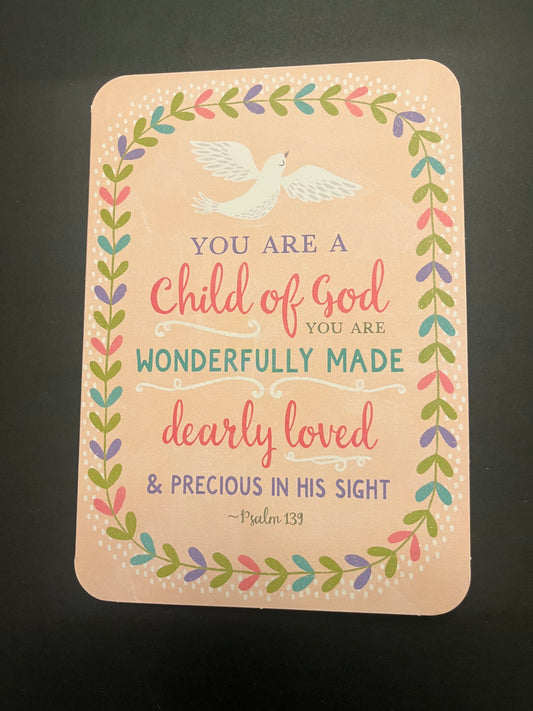Child of God-- First Communion Card