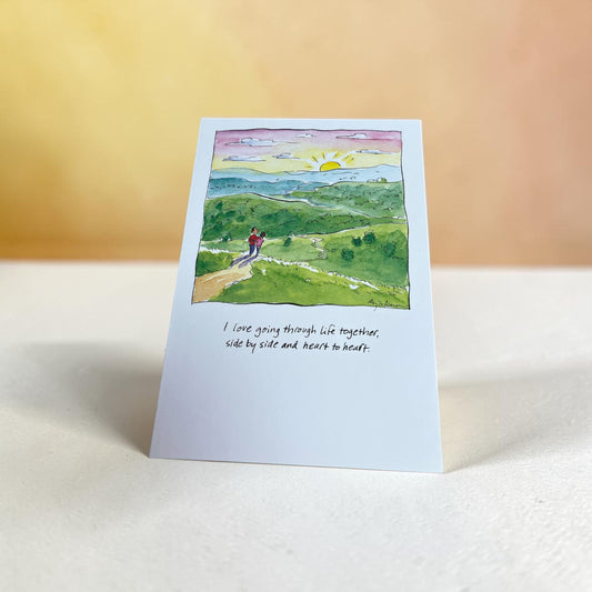 Side by Side -  Father's Day Card