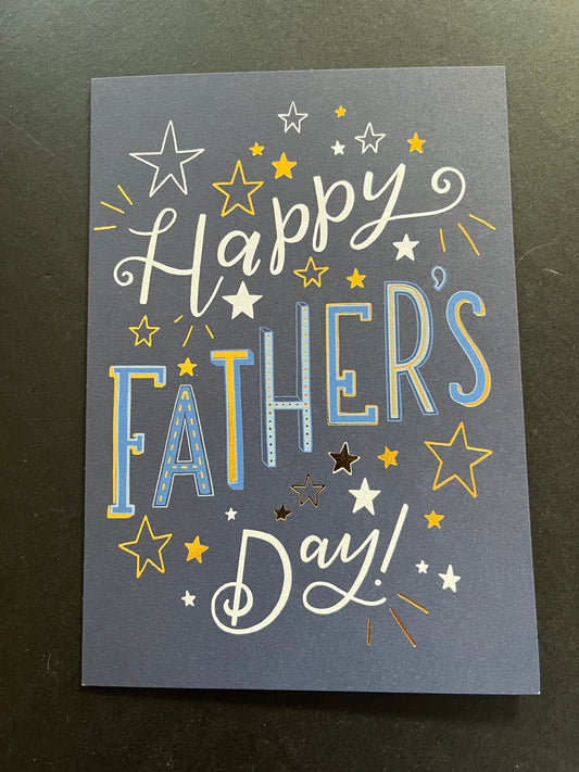 Stars and Stripes - Father's Day Card