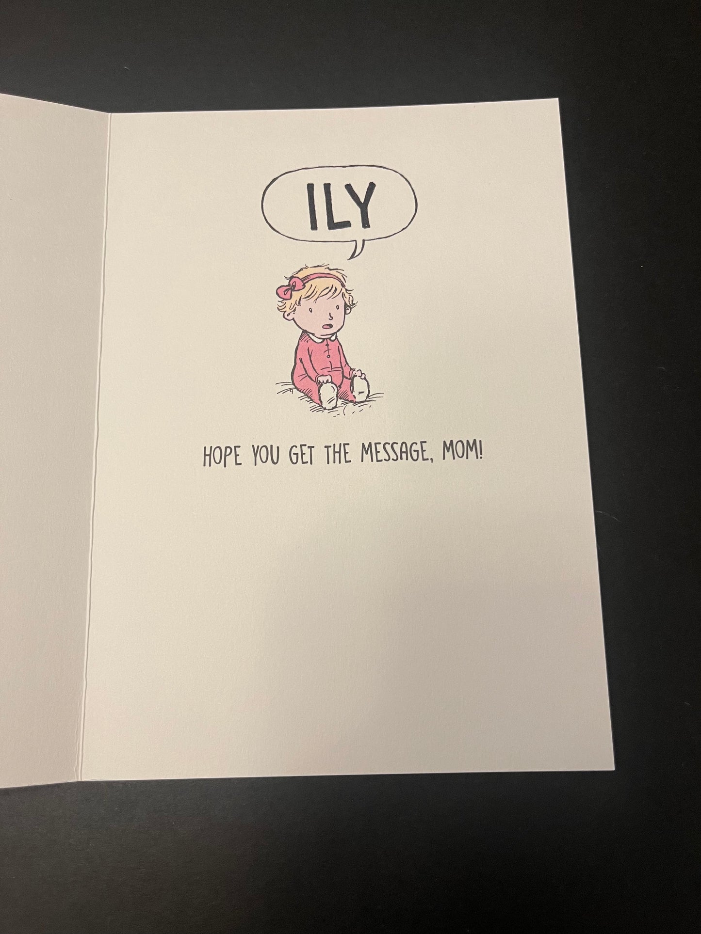 First Words - Mother's Day Card