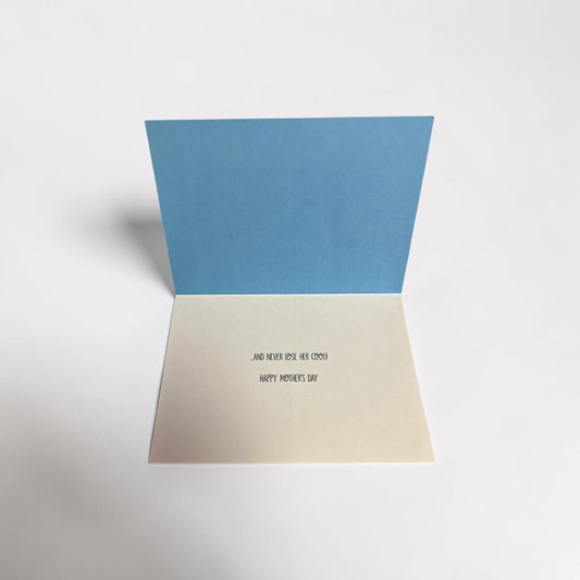 Penguins Kept Us in Line - Mother's Day Card
