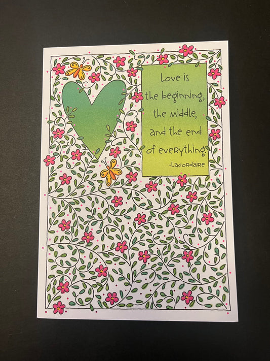 Hearts & Vines - Mother's Day Card
