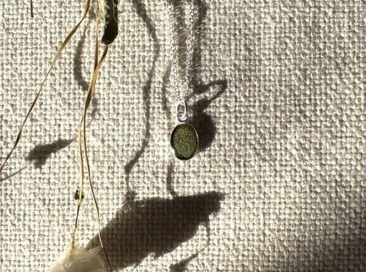 Sage Small Sterling Silver Necklace
