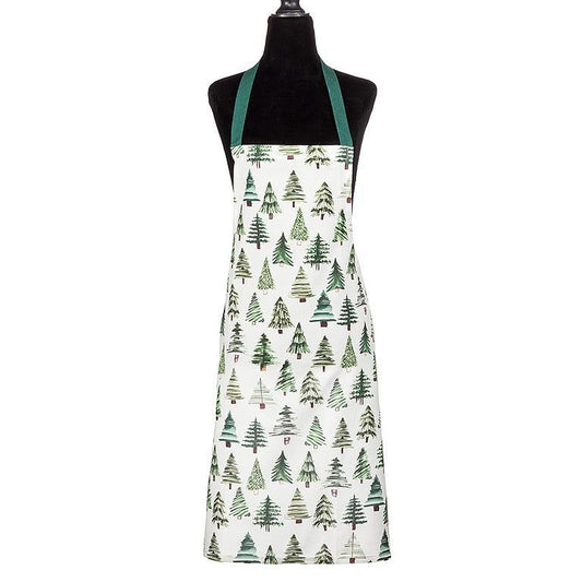 Green Simple Trees Apron