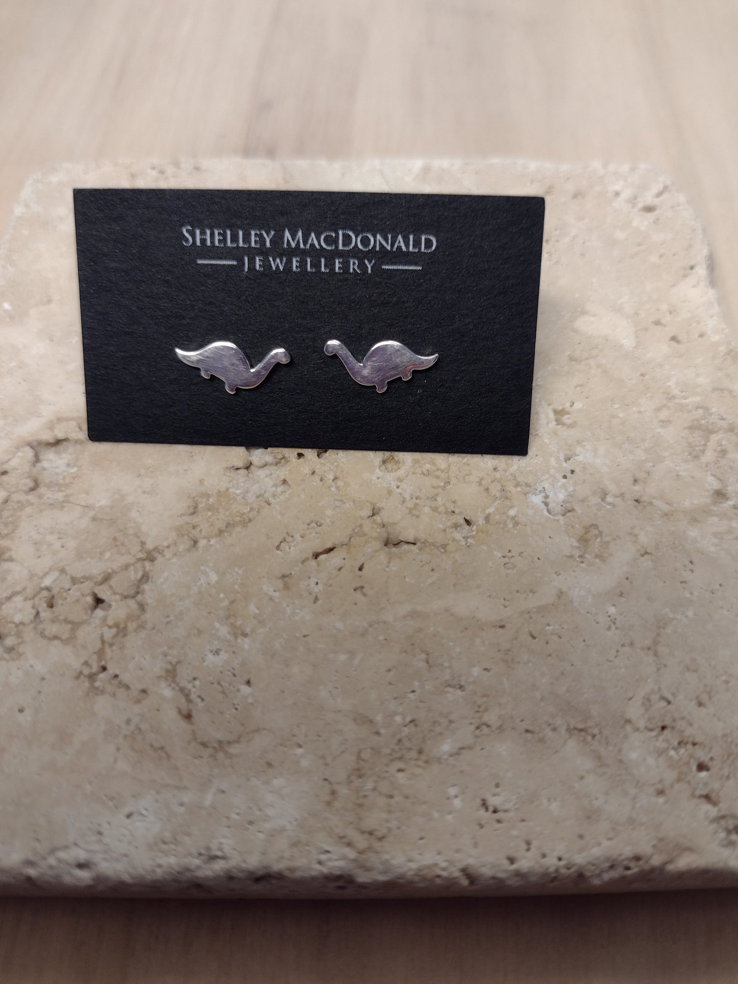Small Stud Dinosaur Earrings
