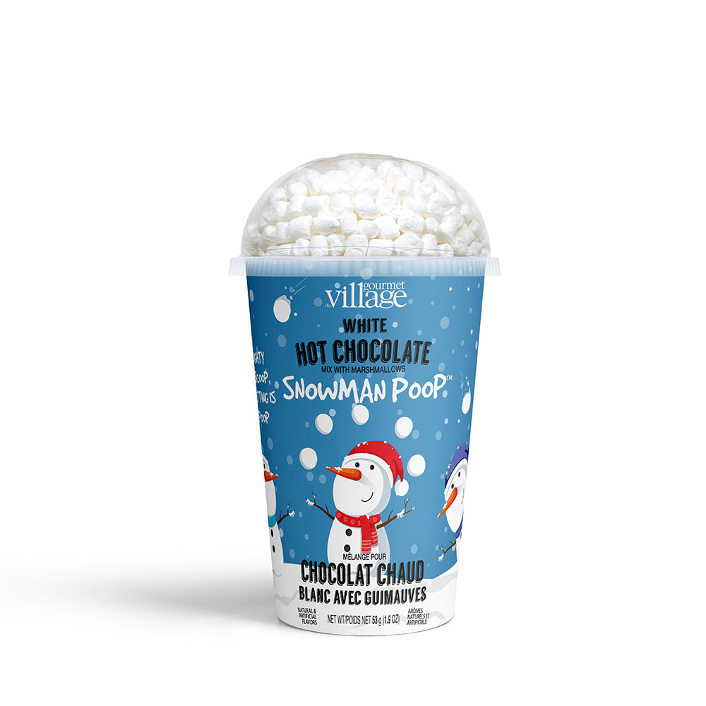 Hot Chocolate Cup Snowman Poop