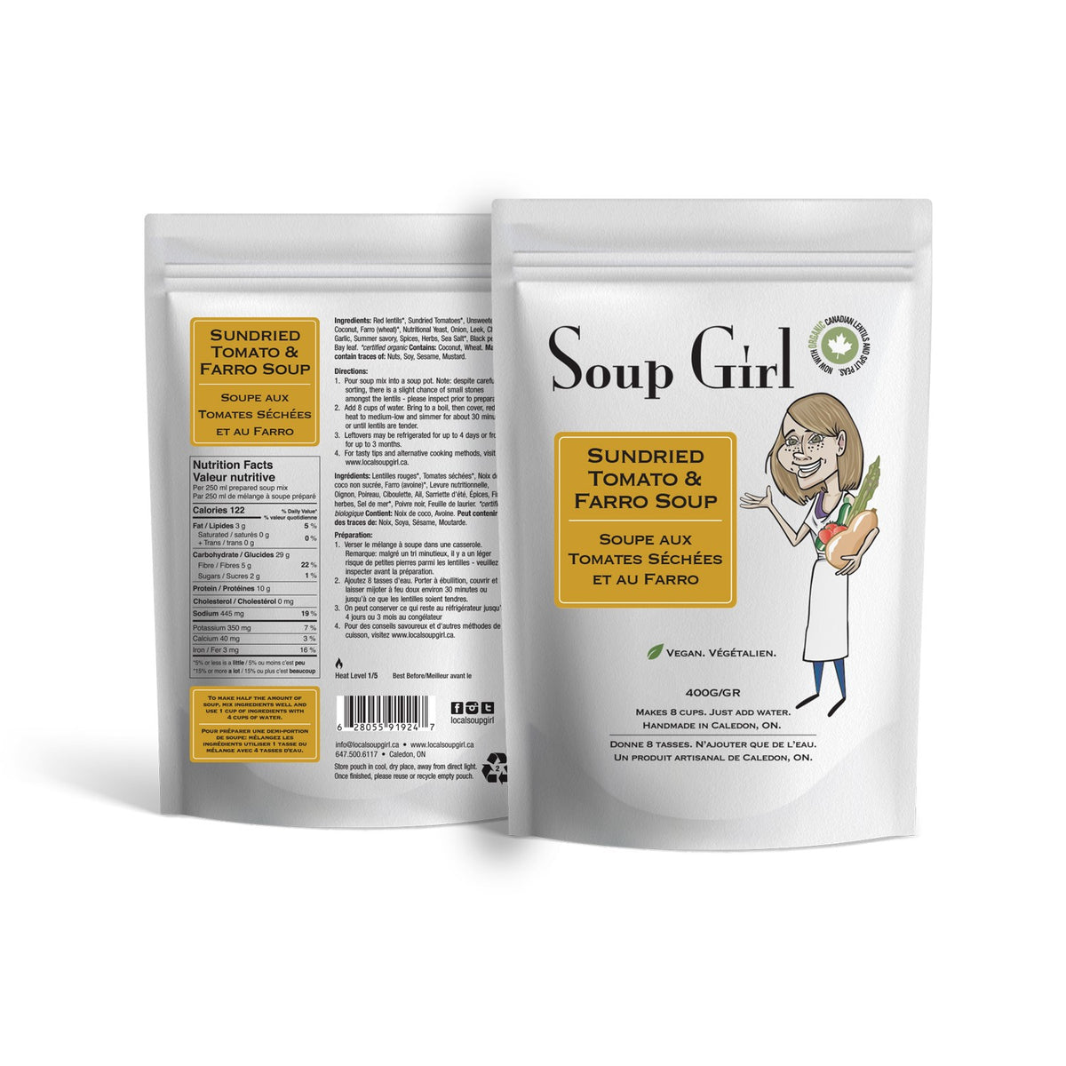 Sundried Tomato and Farro Soup Mix