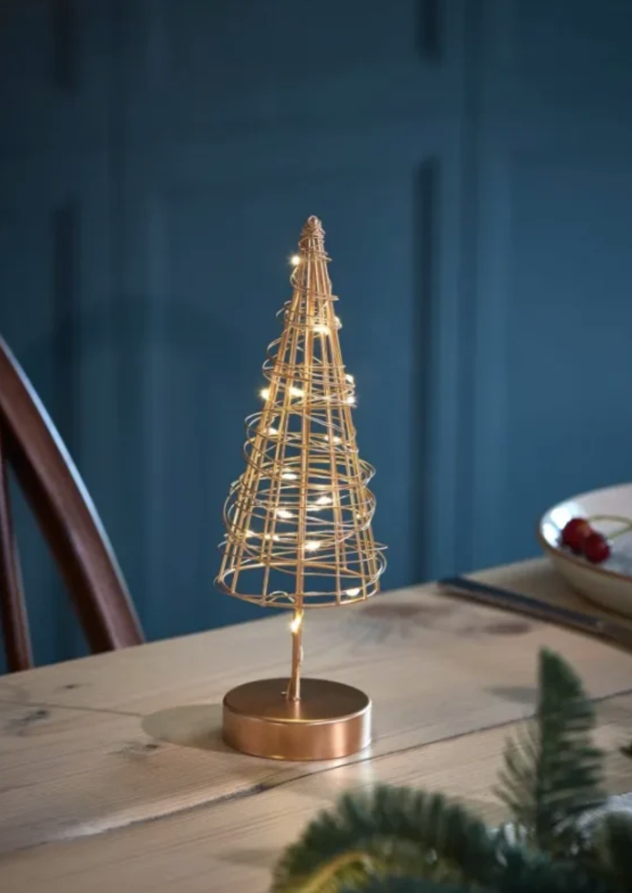 Table Tree Gold