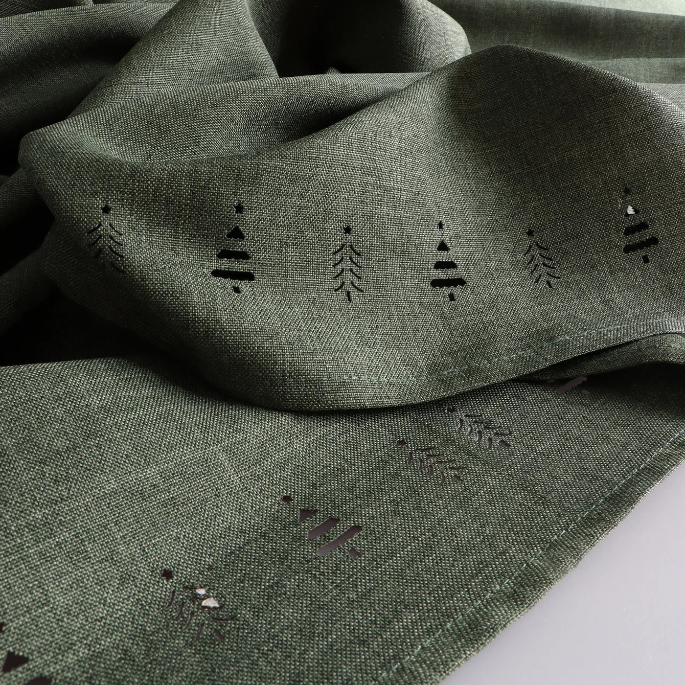 Tree Hemstitch Napkin Set of 4