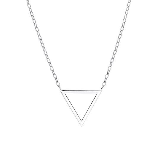 Triangle Sterling Silver Necklace