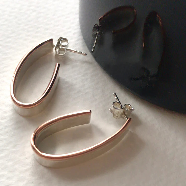Hoop Earrings (Oval)