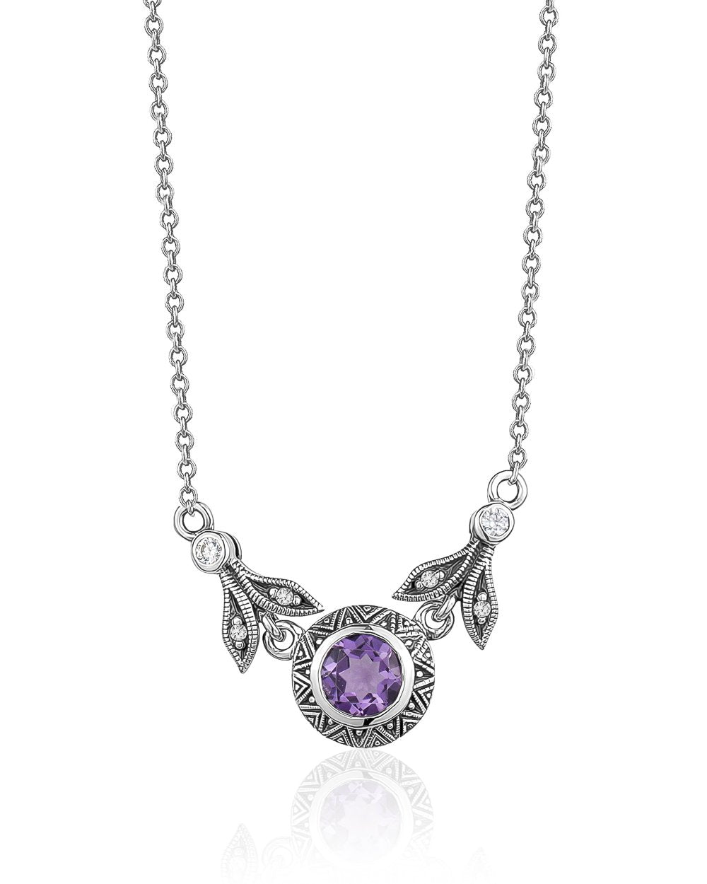 Vintage Amethyst Necklace