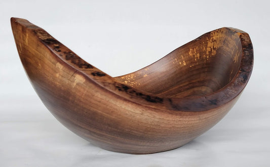 Walnut Bowl with Natural Edge WL30