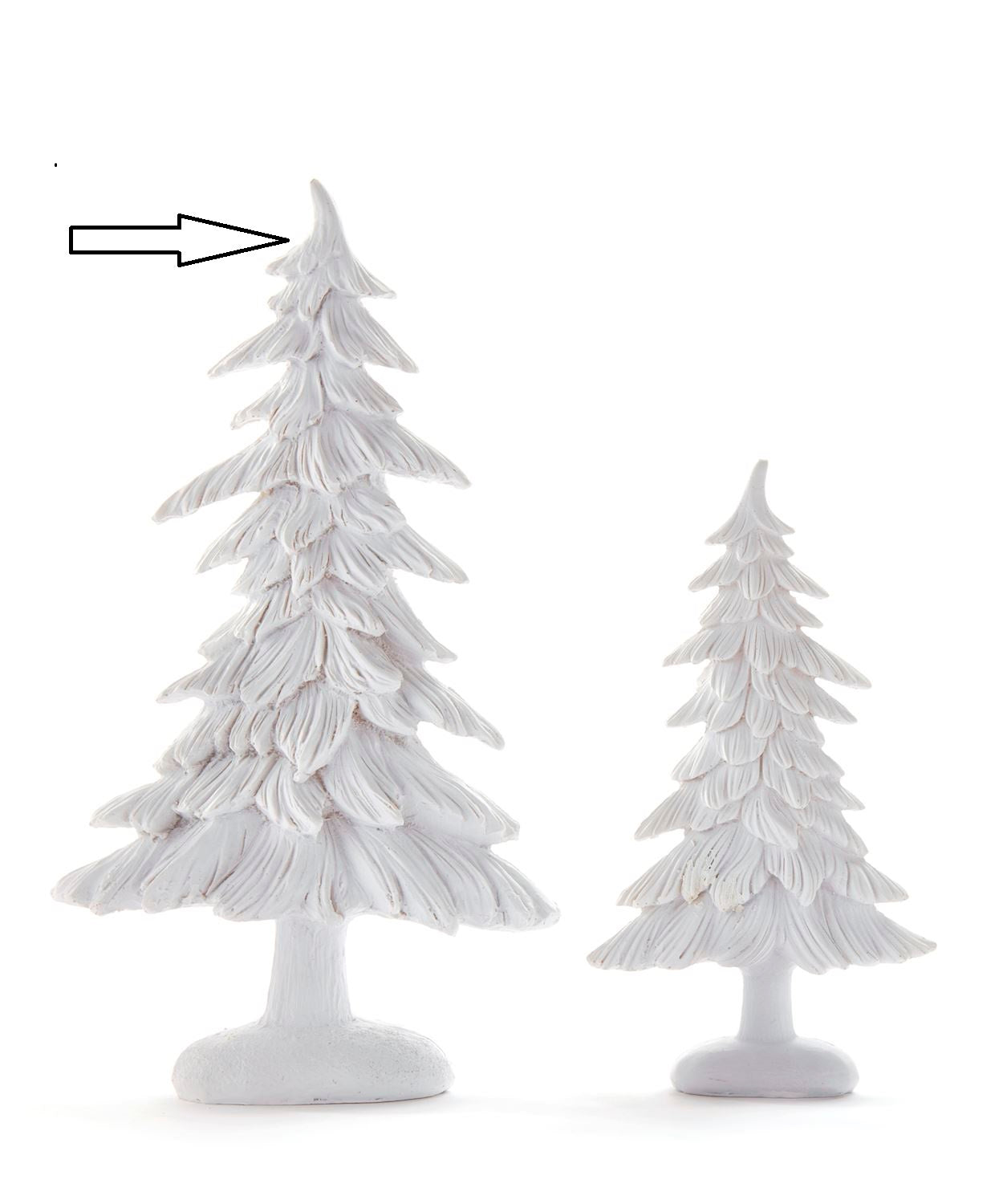 White Christmas Tree Decor