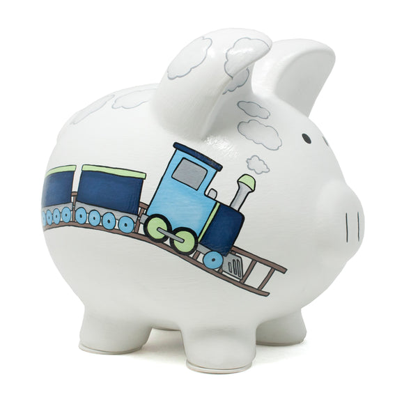 Box Car Piggy Bank