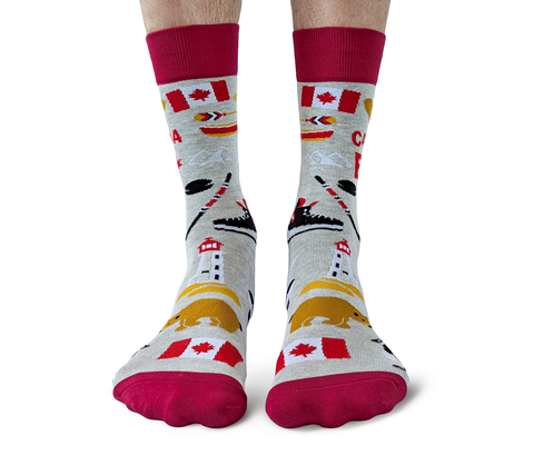 Canada Eh Socks - For Him