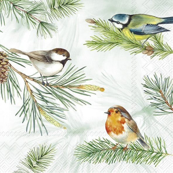 Winter & Holiday Cocktail Napkins