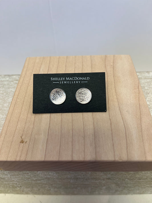 Curved River Stud Earrings