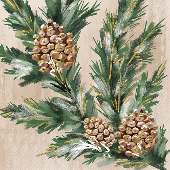 Winter & Holiday Cocktail Napkins