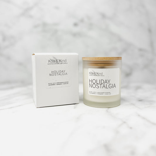 Holiday Nostalgia Soy Candle (8 oz)
