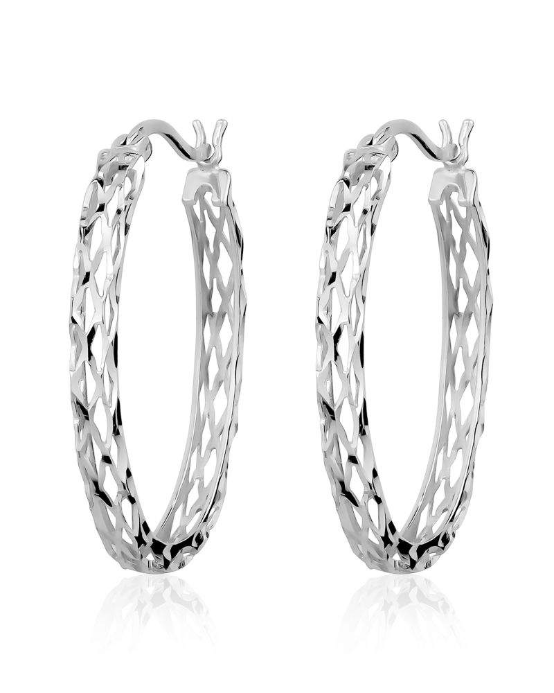 Sterling Silver Hoops