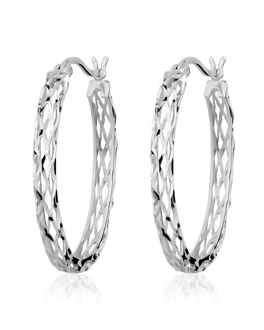 Sterling Silver Hoops